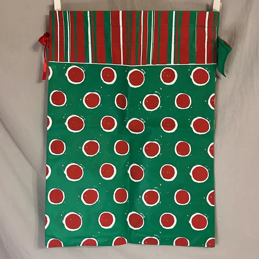 Collection of 9 Holiday Gift Bags (Cloth and Paper)